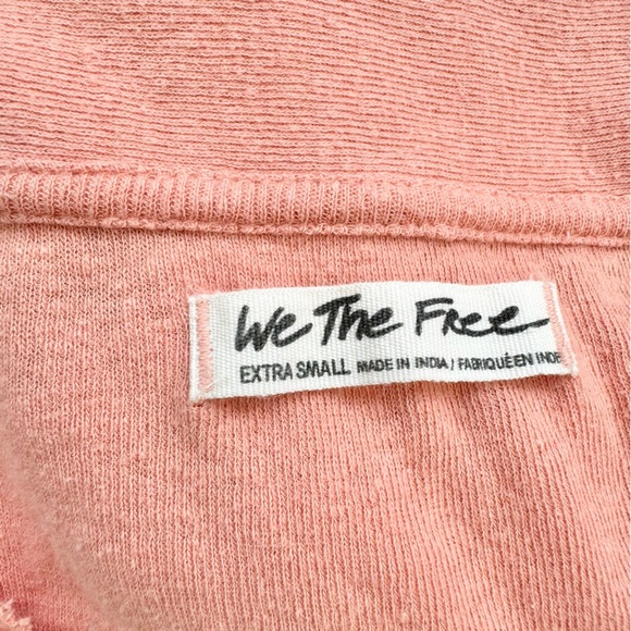 We The Free Darren Oversize Crop Top in Savannah Red - Picture 15 of 16